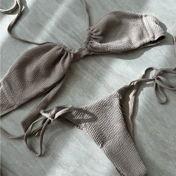 MONDAY Swimwear Neutral Bikini Set - Picture 2 of 5